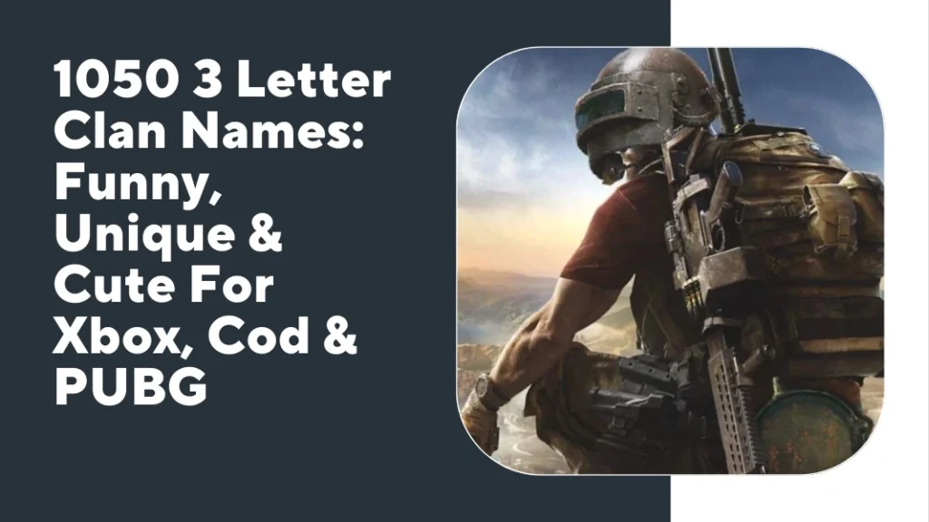 3 Letter Clan Names