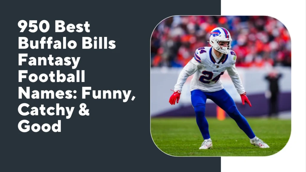Buffalo Bills Fantasy Football Names