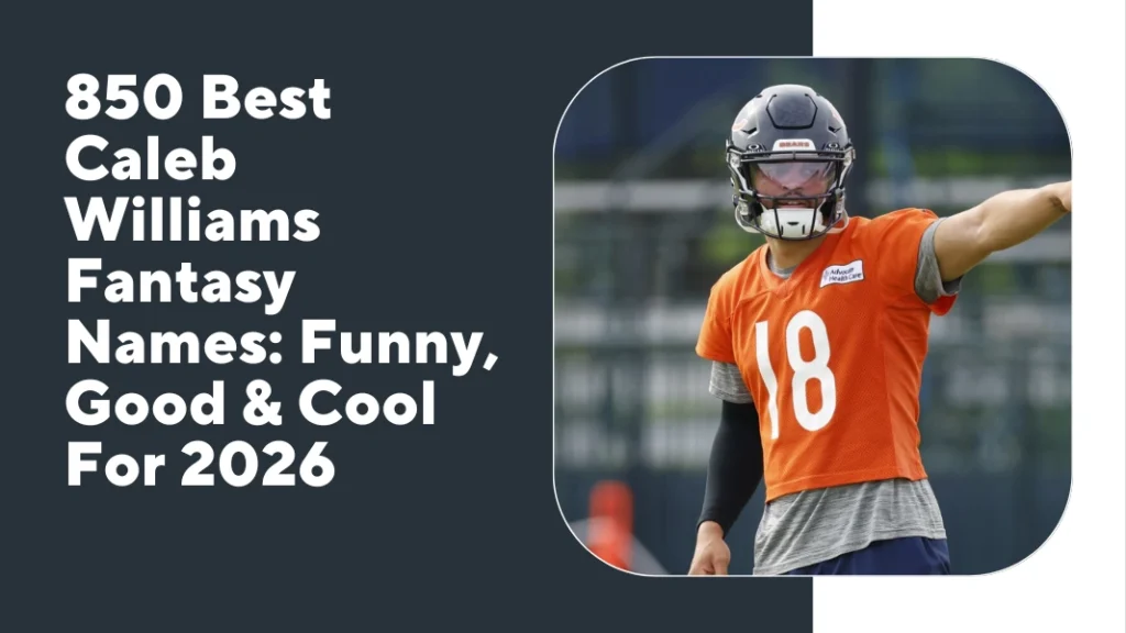 Caleb Williams Fantasy Names
