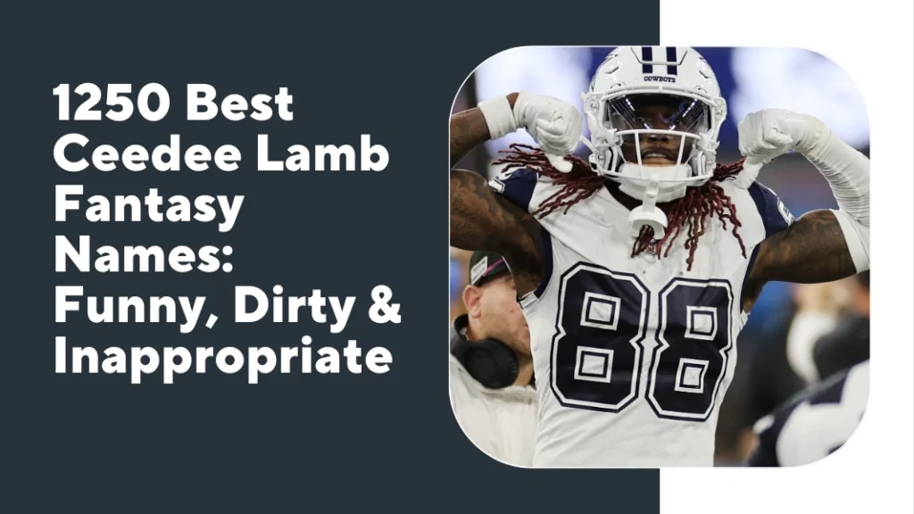 Ceedee Lamb Fantasy Names