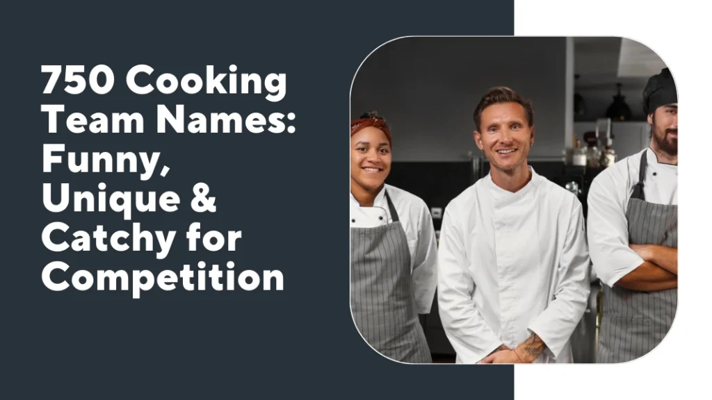 Cooking Team Names