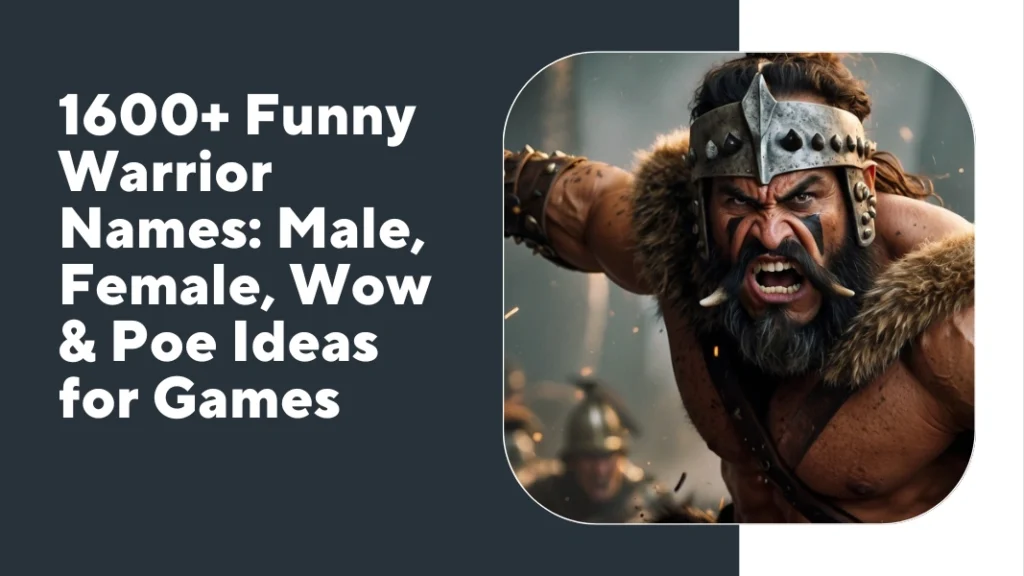 Funny Warrior Names