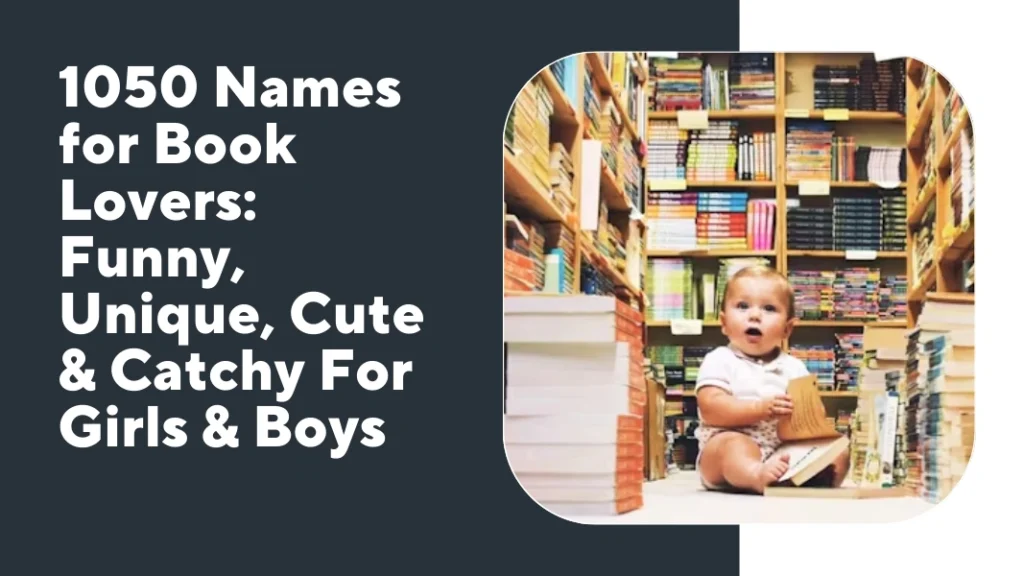 Names for Book Lovers