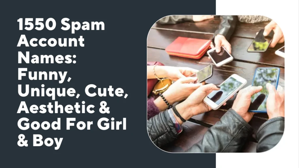 Spam Account Names
