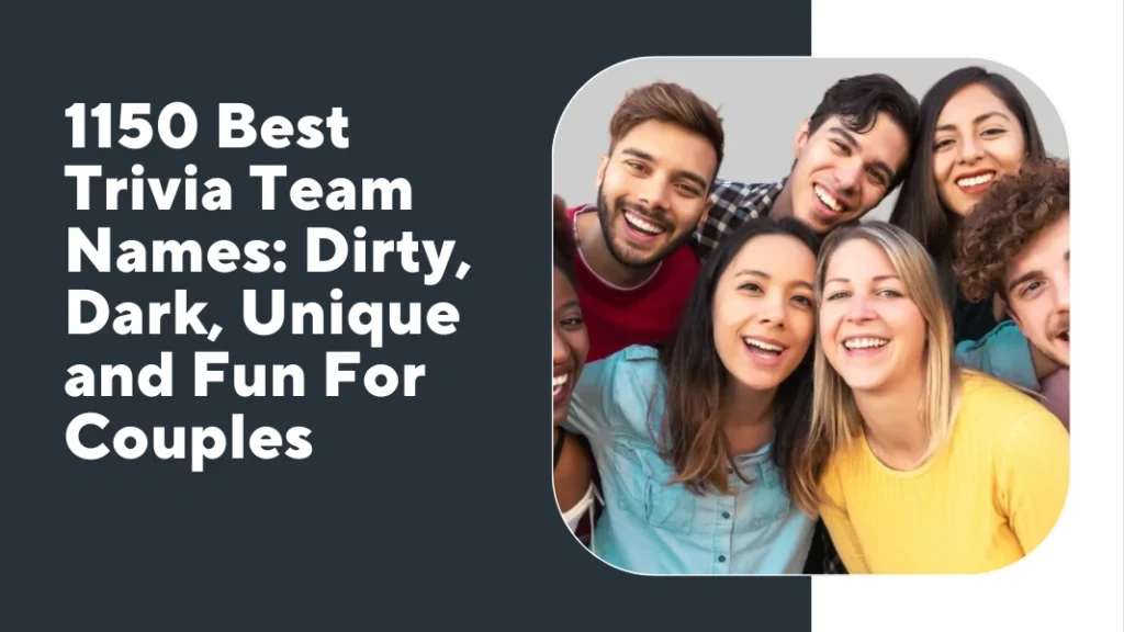 Trivia Team Names