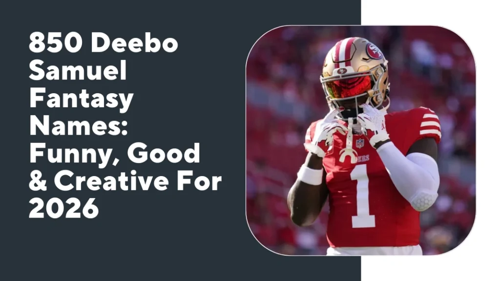 Deebo Samuel Fantasy Names