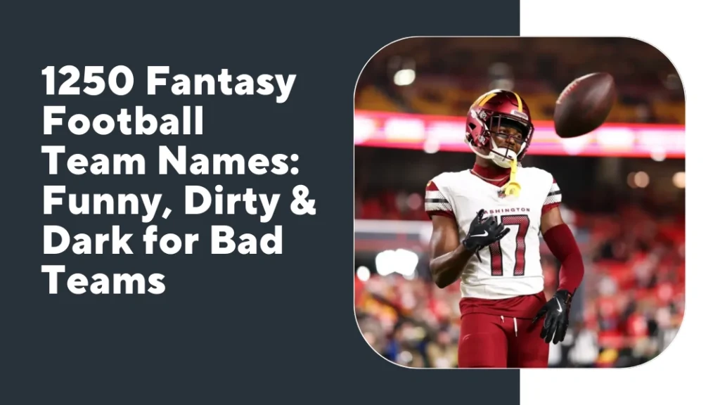 Fantasy Football Team Names