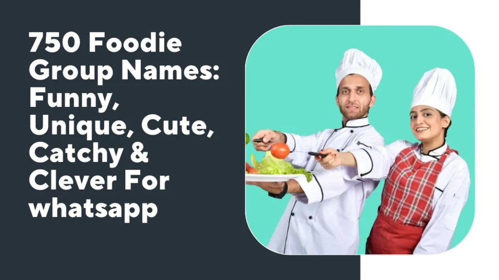 Foodie Group Names