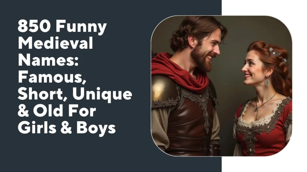 Funny Medieval Names
