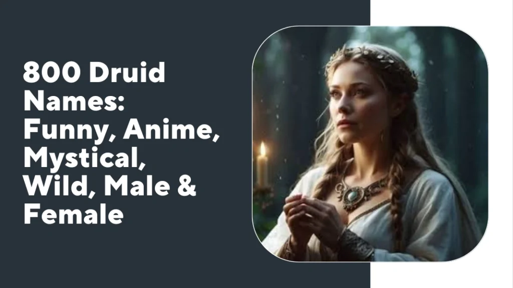 Druid Names