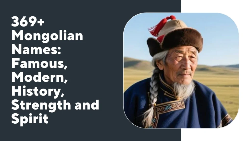 Mangolian Names