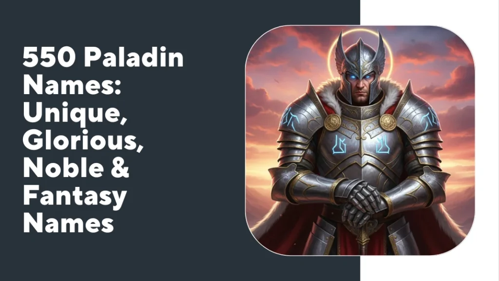 Paladin Names