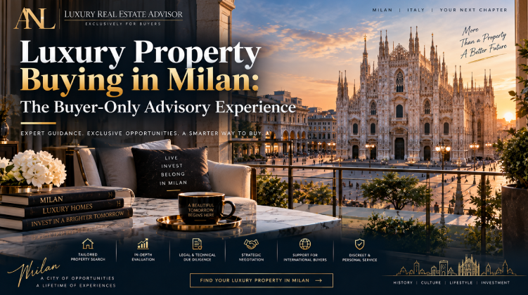 Luxury Property Buying in Milan: The Buyer-Only Advisory Experience