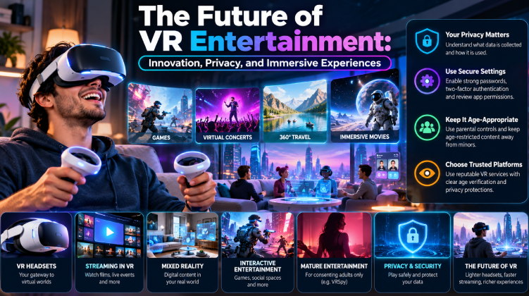 The Future of VR Entertainment: Innovation, Privacy, and Immersive Experiences
